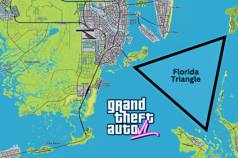 Expected Florida Triangle formation in GTA 6 Map